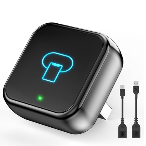 Wireless CarPlay Adapter for iPhone - Upgrade Wired to Wireless, Mini USB, Plug- gallery