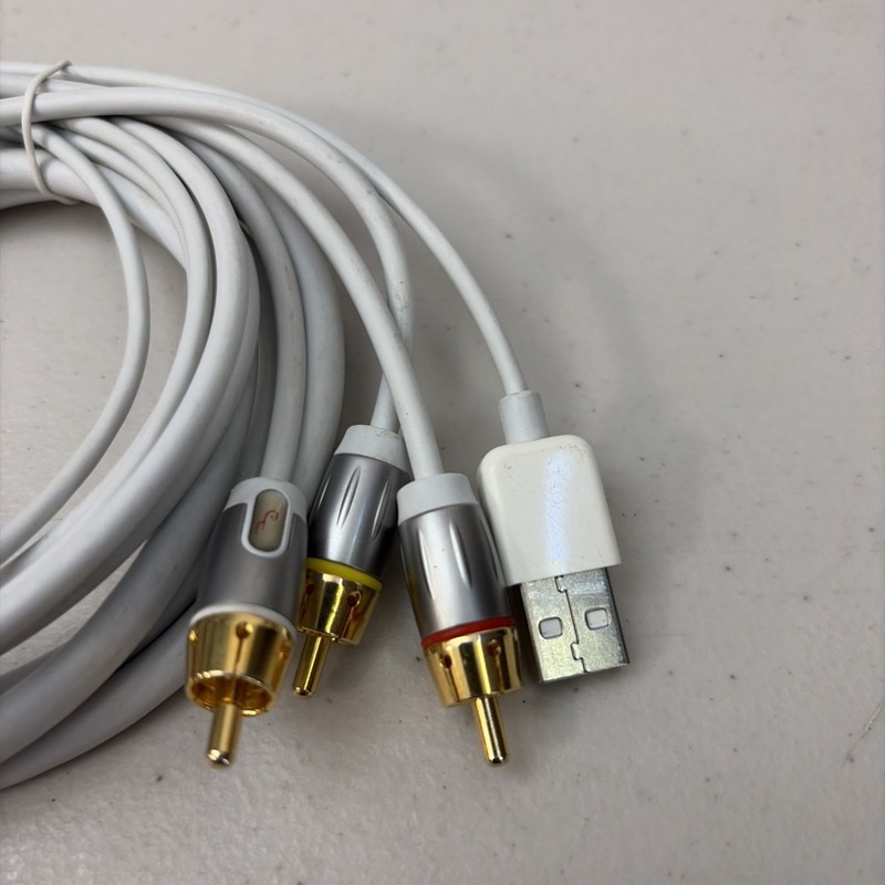 Rocketfish Apple RGB Component A/V Video Cable 30-Pin for Ipod/Iphone/Ipod WHITE gallery