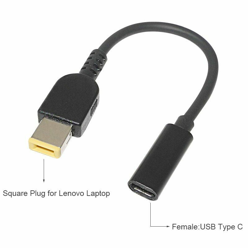 USB 3.1 Type C USB C Laptop Charger Power Adapter Converter USB Type C Female to