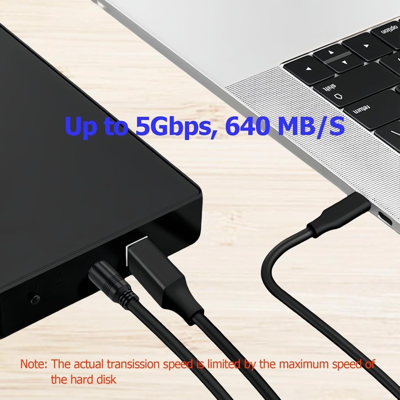 USB 3.0 B Cable 3.3FT, USB C to USB-B 3.0 Cable, 3.3 FT USBC to USB 3.1 Type ... gallery