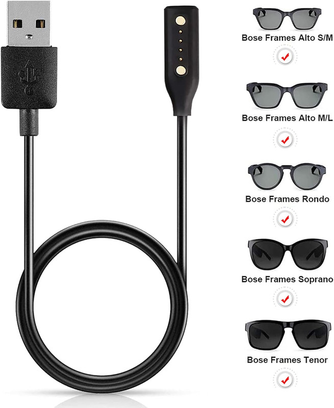 Charger Cable for Bose Frames Audio Sunglasses Replacement USB Charging Cord Acc gallery