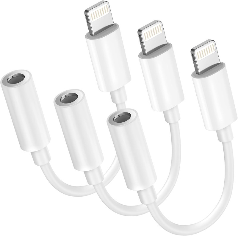 Apple MFi Certified Lightning to 35mm Headphone Adapter DAC
