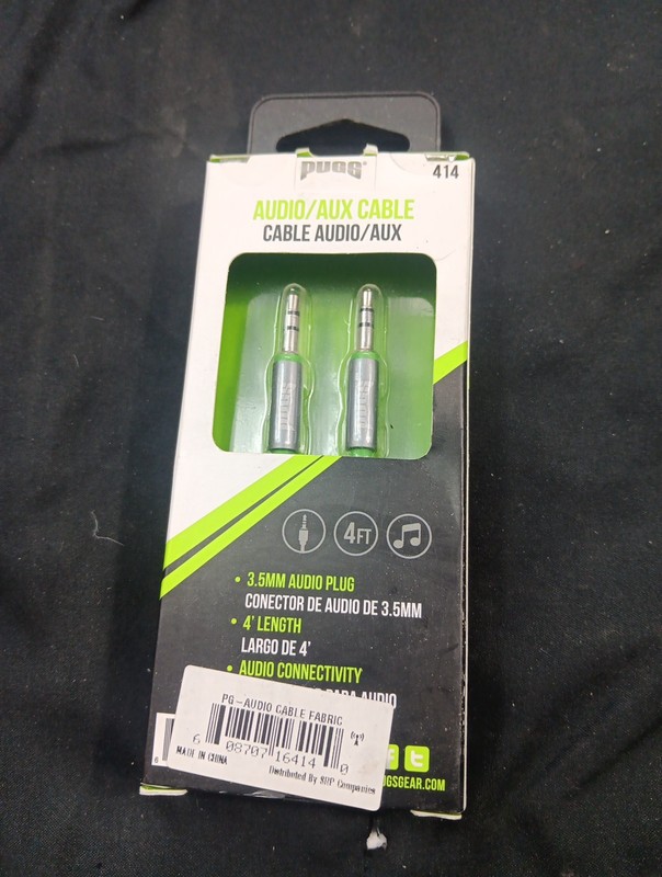 PUGS - 414 - 3.5mm AUX Audio Connetivity Cable – 4ft