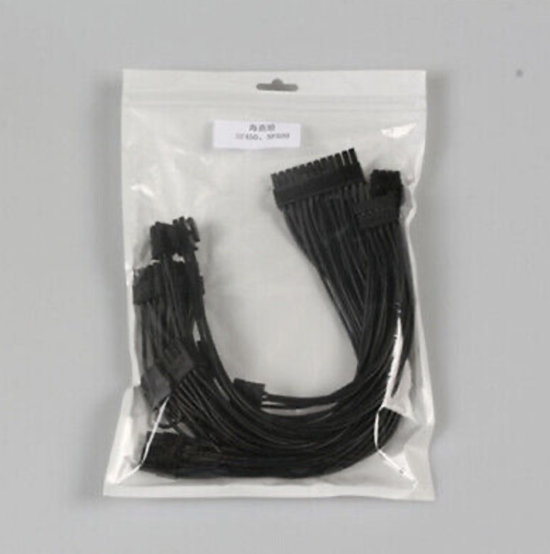 QTY1For CORSAIR SFX SF450 SF600 SF750 Power Supply New Soft Silicone Module Wire gallery
