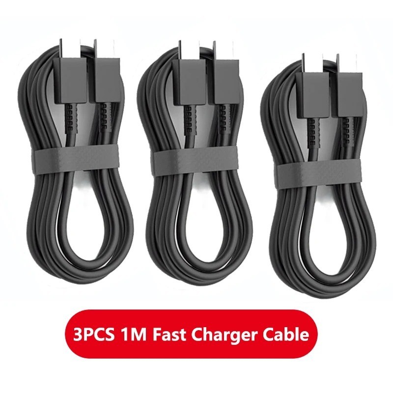 3 Pack 100W USB C to USB C Fast Charging Cable Type C Data Cord for Phone Tablet gallery