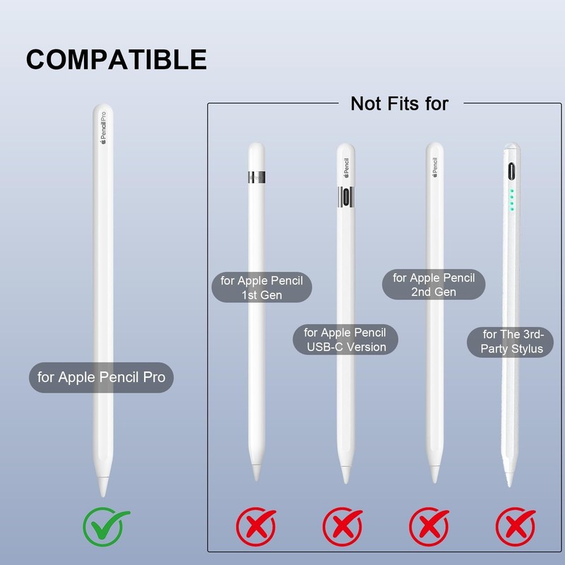 Magnetic Charging Cable for Apple Pencil Pro - Fast Charge Dock, LED Indicator, gallery