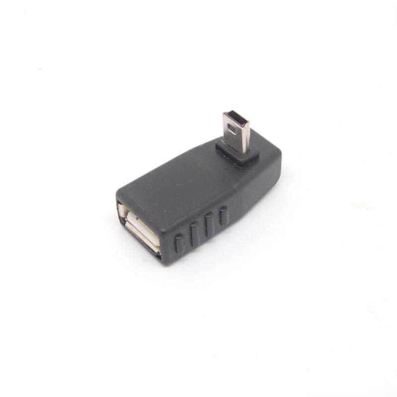 90 Degree down angle A Female to 5-pin B Male Mini USB OTG Host adapter USB2.0 gallery