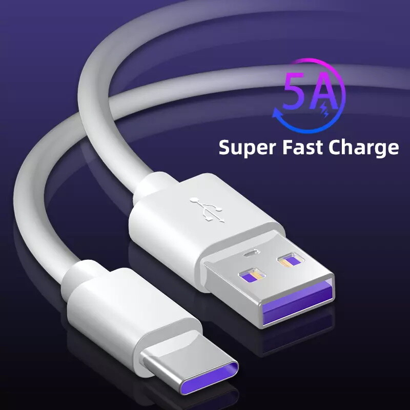 4 ft Universal Fast Type-C Charging USB Cable For Samsung Galaxy S22 S23 S24 S20 gallery