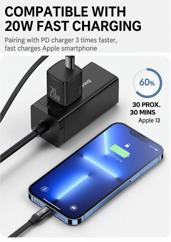 3 in 1 retractable Type-C cable 100W Super Charging | iPhone Macbook Samsung gallery