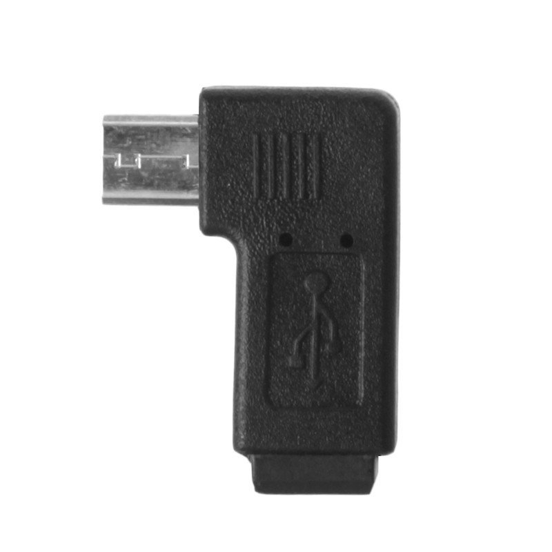 Left and Right Angled Mini USB 5Pin Female To Micro USB Male Data Sync Adapter gallery