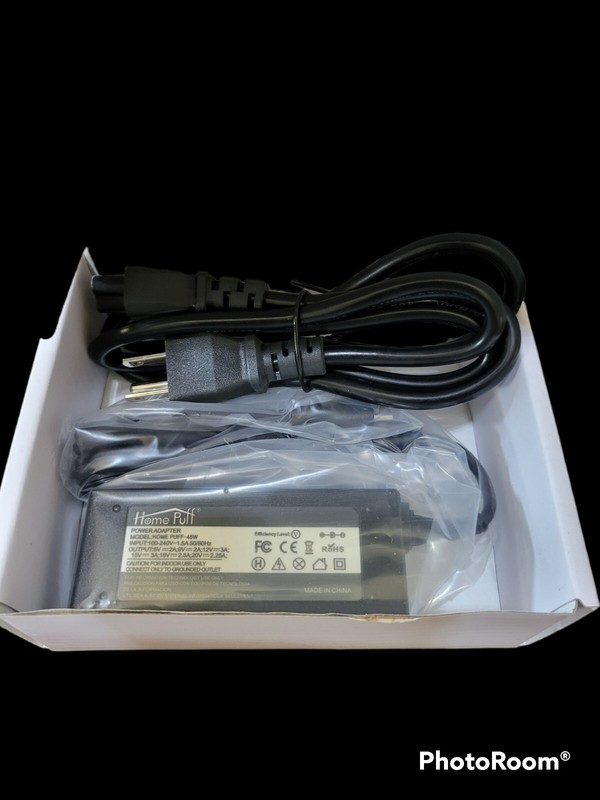 Home Puff USB C Power Adapter Charger 45W Black New gallery