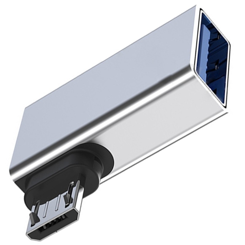 USB A to MicroUSB OTG Cable Adapters For Data Transfer And Charging Aluminum gallery