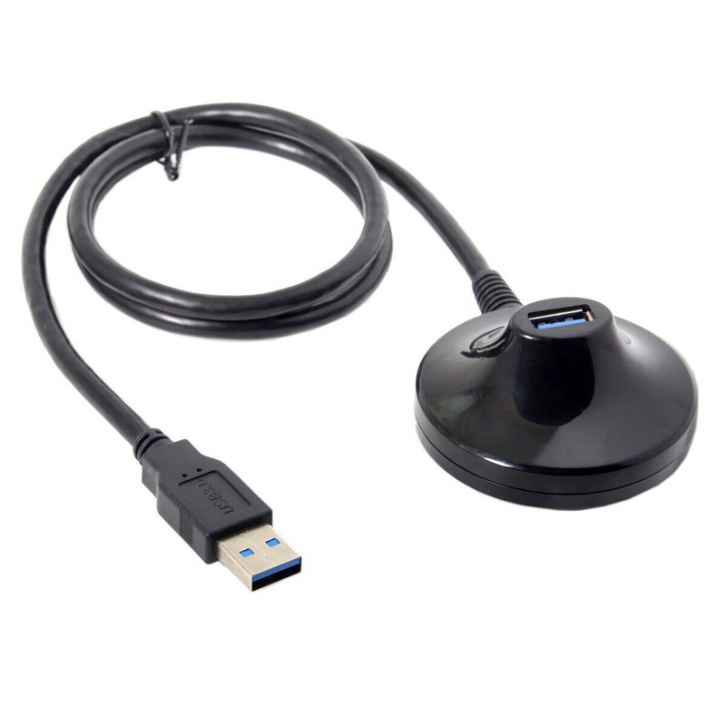 Xiwai USB 3.0 Type-A Male to Female Extension Dock station Docking Cable 0.8m