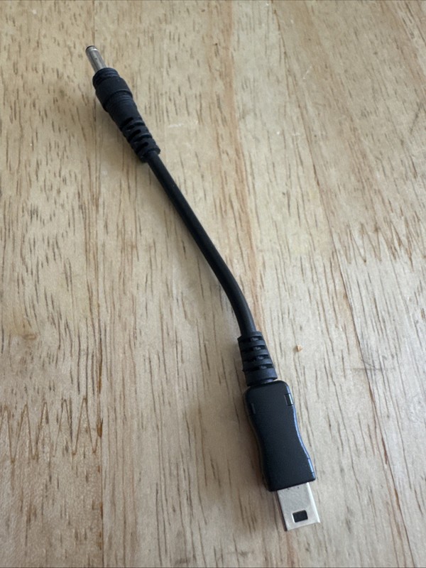 Micro to 5mm x 2.1mm Barrel Jack Male DC 5V Power Charger Connector 5″ cable