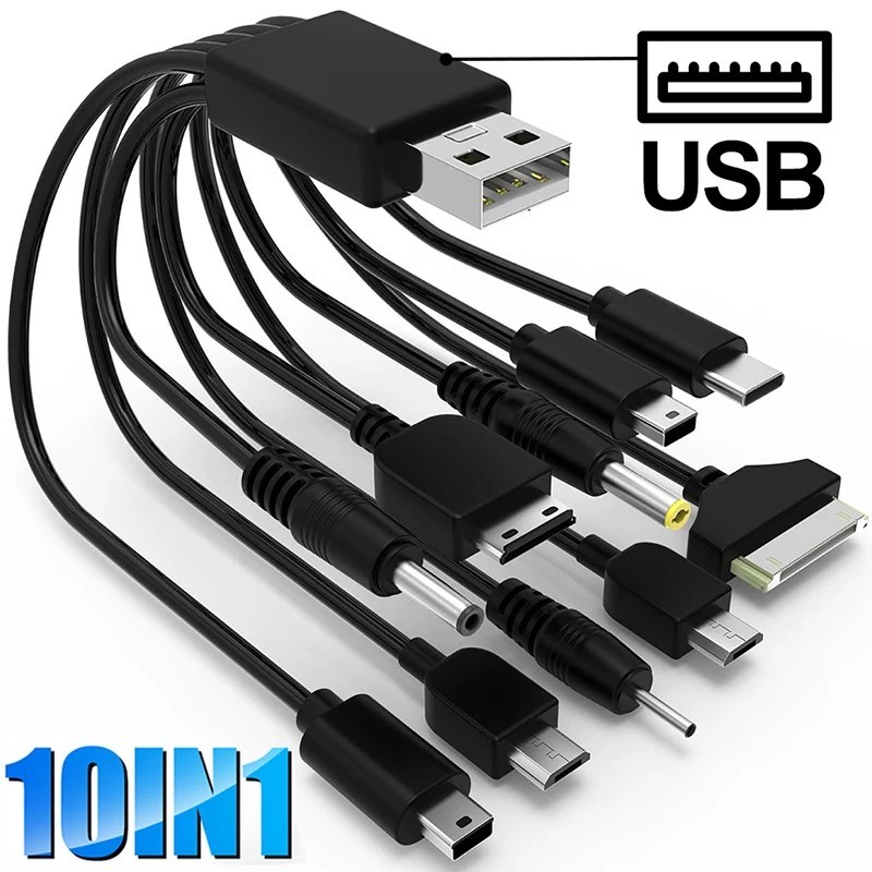 15 In 1 Multi USB Charging Cable Universal Charger Cord For iPhone Samsung