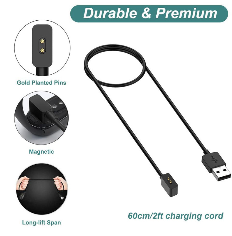 Charger for Xiaomi Mi Band 8/9/10, Replacement USB Charging Cable Cord for Mi Ba gallery