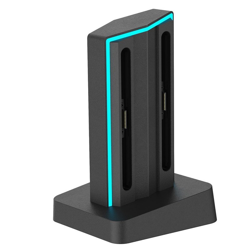 For Switch2 For JoyCon Charging Dock Four Controllers 4 in 1 with RGB Lights