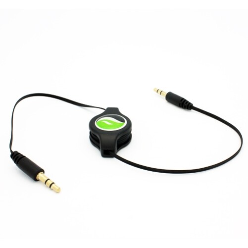 For Samsung Galaxy A25 5G/A23 5G - Retractable Aux Cable 3.5mm Adapter Car gallery
