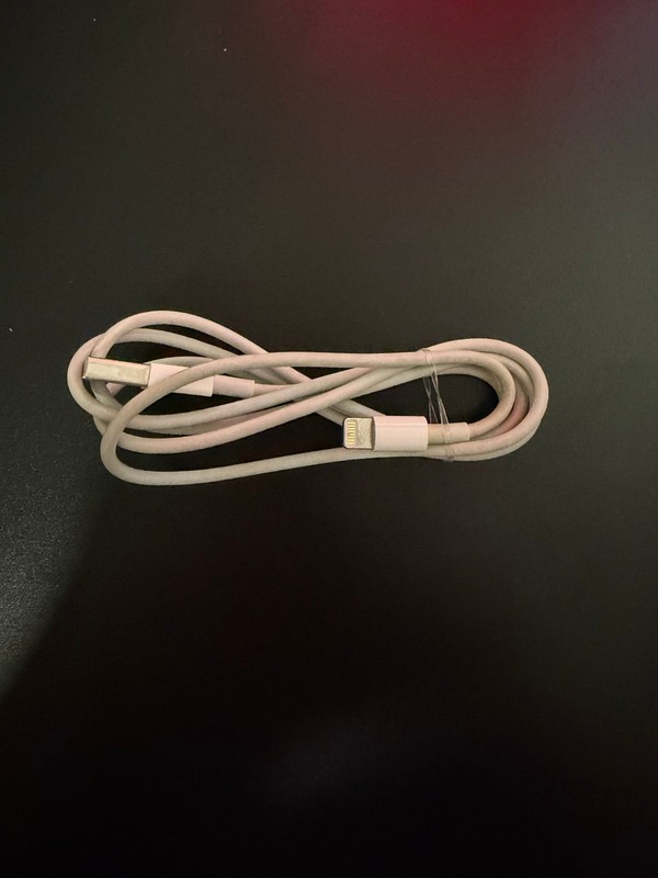 Genuine Apple 1M (3.3′) USB to Lightning Charging Cable A1480 (MXLY2AM/A)