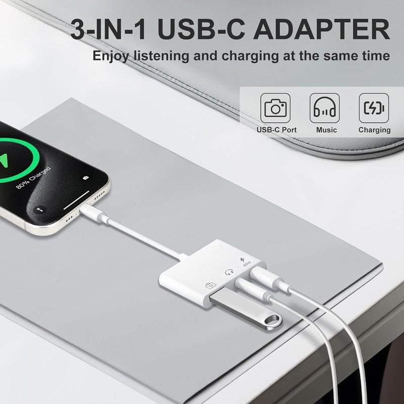 Multi-Function USB OTG Adapter for iPhone, iPad, MacBook gallery