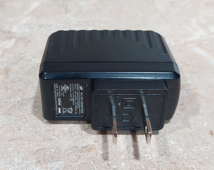 AC/DC ADAPTER POWER SUPPLY Model JK050200-S04USA 5V DC 2000mA Tested