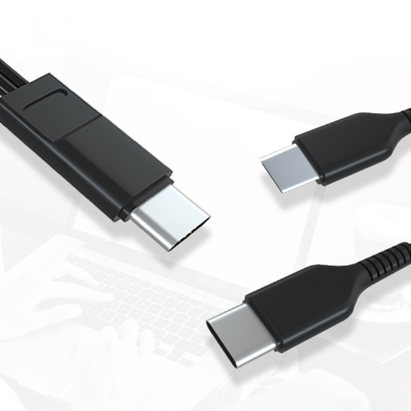 20cm/1m Type-C Charging Cable Power Supply Wire for Reliable & Long-Lasting Use gallery