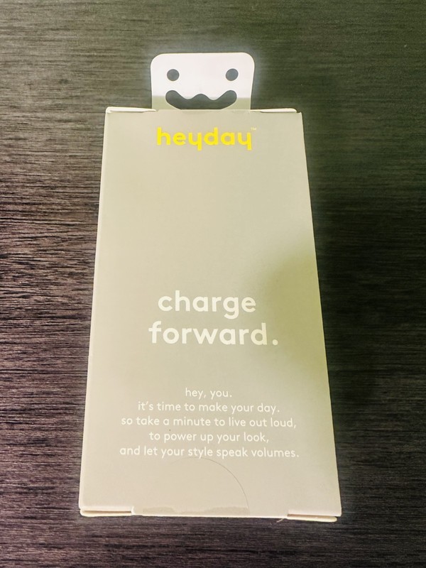 Heyday 3ft Charging Cable LightN to USB-C iPhone iPad - Gray gallery