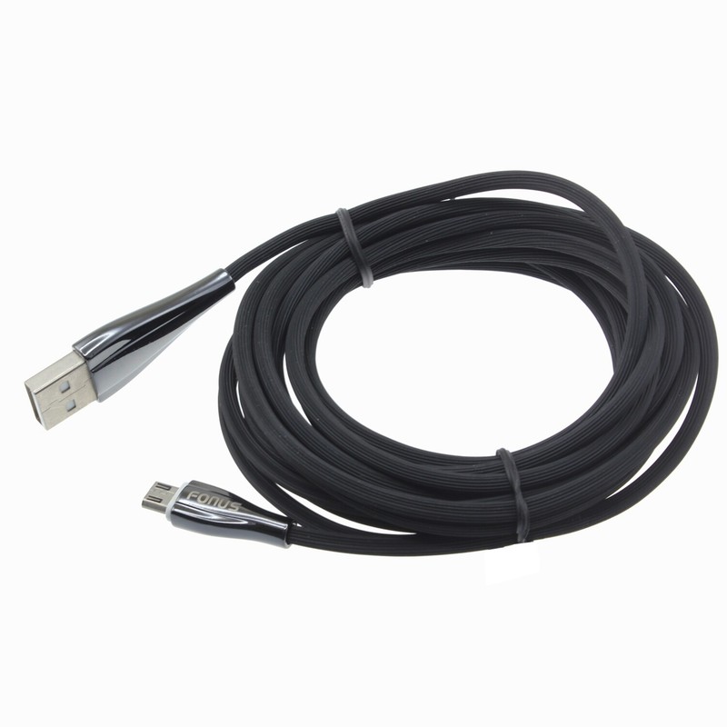 Charger Cord 10ft USB Cable Power Wire MicroUSB Long TPE Fast for Phones Tablets gallery