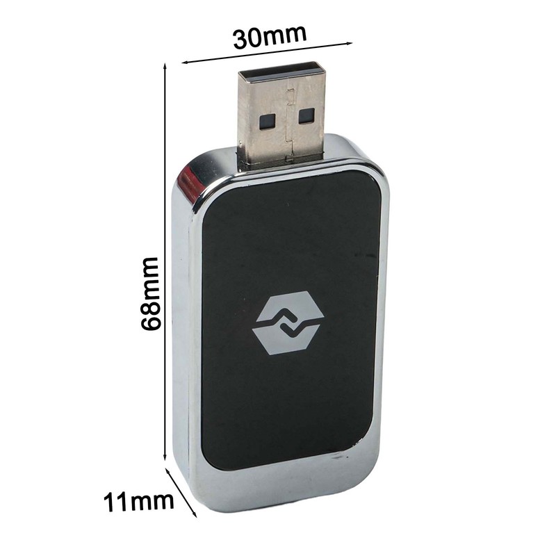 Sleek Black Wireless Adapter for For Carplay and For Android Auto Features gallery