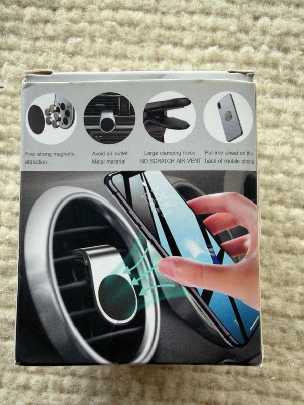 Trendiez 3ft Type C USB Cable and F3 Magnetic Car Air Vent Phone Holder Bundle gallery