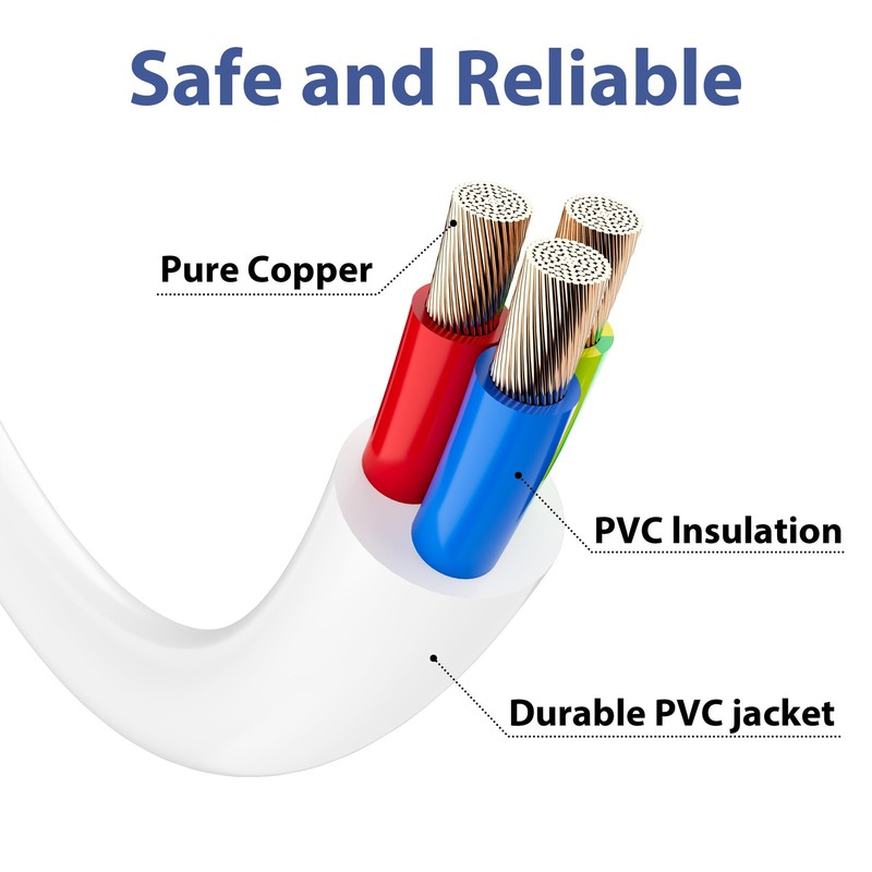 6mm Magnetic USB Cable DC Charger with 2 Pins Replacement Charging Cord for M... gallery