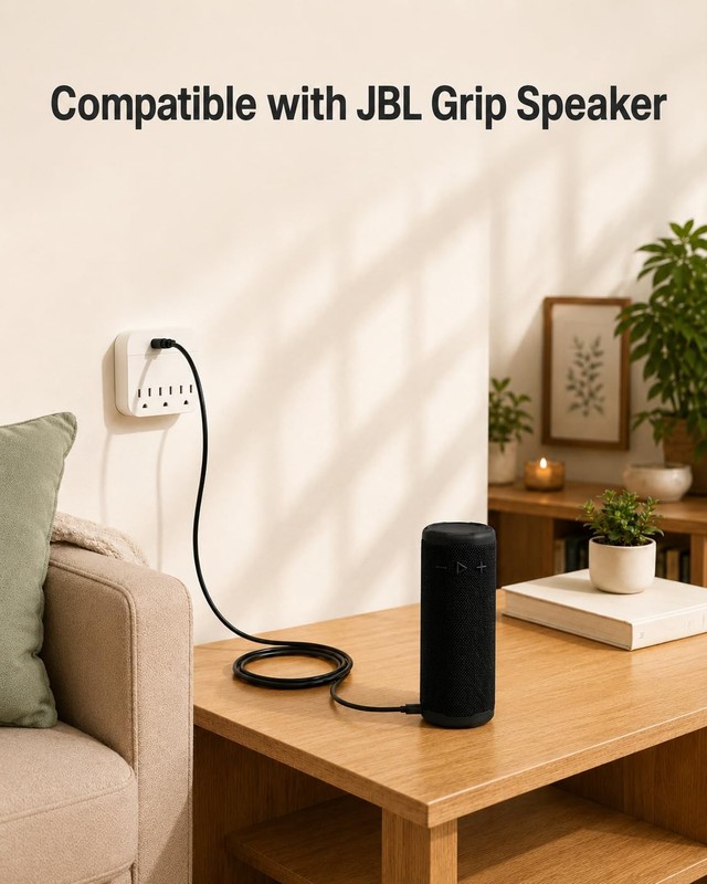 Charger Cable Fit for JBL Grip - Bluetooth Speaker Charging Cord Cable, 5FT U... gallery