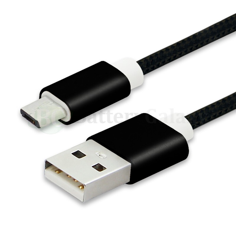 2-Pack Micro USB Charger Fast Charging Cable Cord For Samsung Android LG Phones gallery