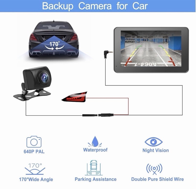 7" HD Portable Carplay Wireless Touch Screen Double Din Car Stereo gallery