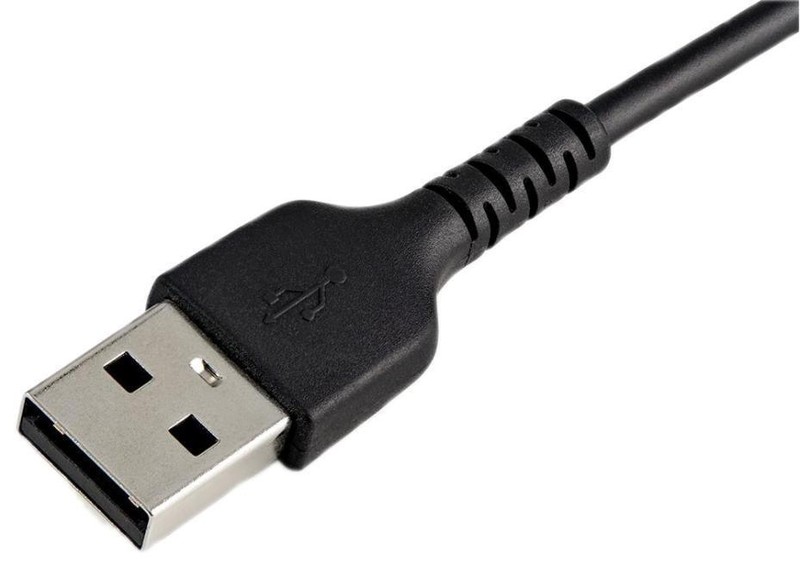 USB Type to A 8 Pin Cable, 15cm Black - RUSBLTMM15CMB gallery