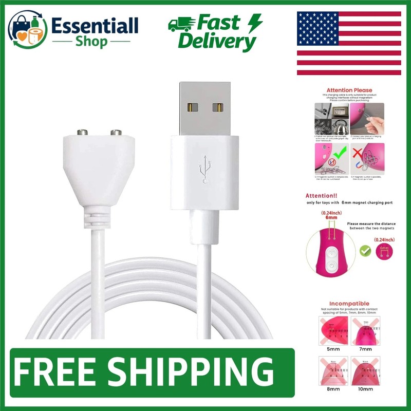 6mm Magnetic USB DC Charger Cable – Efficient Fast Charging & Compatibility