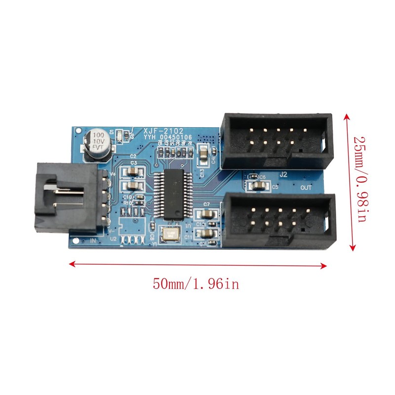 9 Pin Internal USB Splitter Cable USB2.0 Connector Port 1 Male to 2 Female Ex... gallery