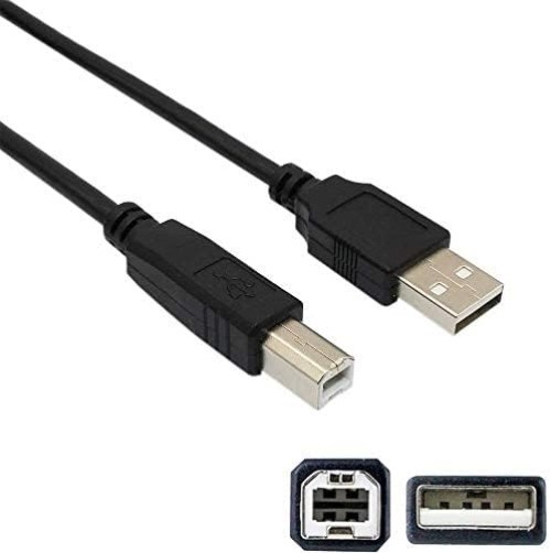Multi-Layer Protected USB 2.0 B Cable for Seamless Music Equipment Connection gallery