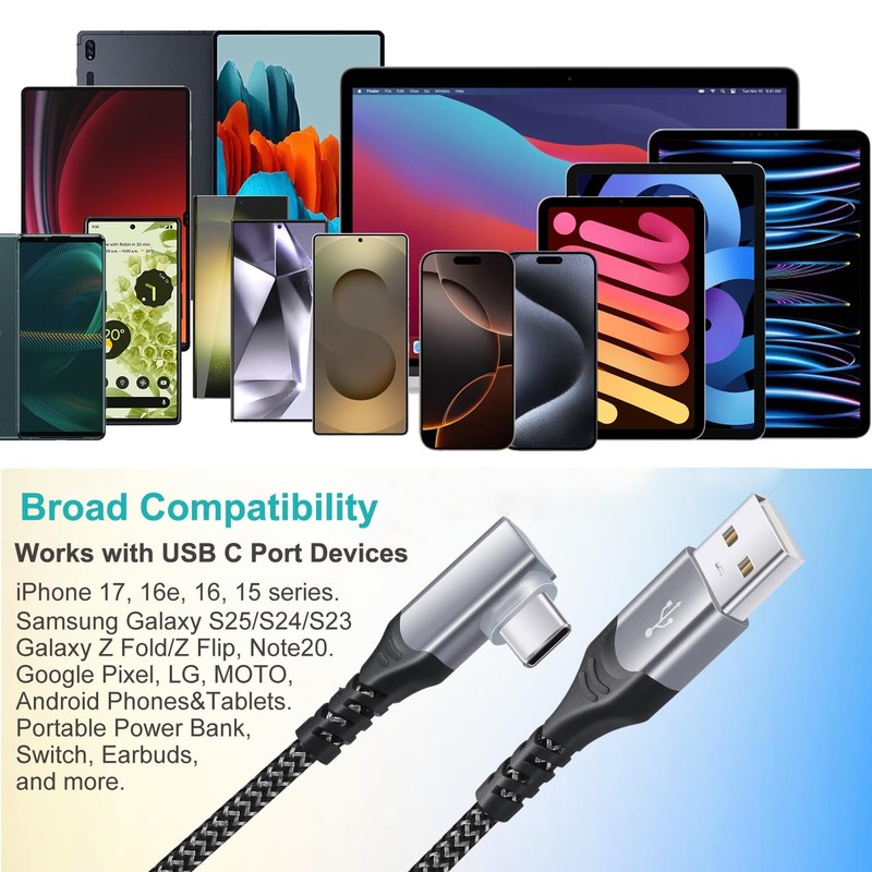Tripp Lite Heavy Duty USB-A To USB C Male to Male Charging Sync Cable Android gallery