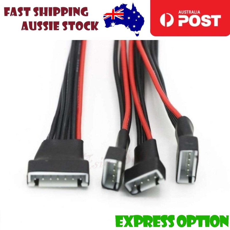 2/10pcs Connector-XH 2S 3S 4S 6S 10-20cm 22AWG Balance Wire Cable Lead