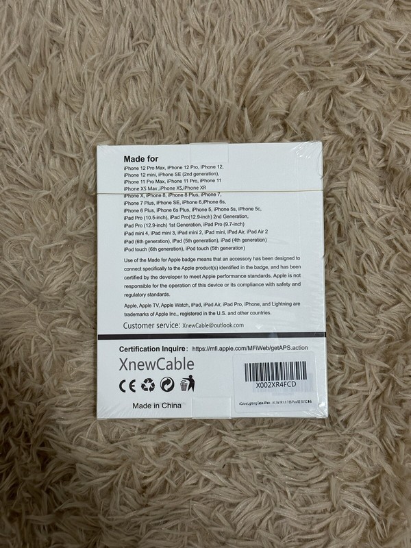 XnewCable Lightning Cable For iPhone - 4 Pack gallery