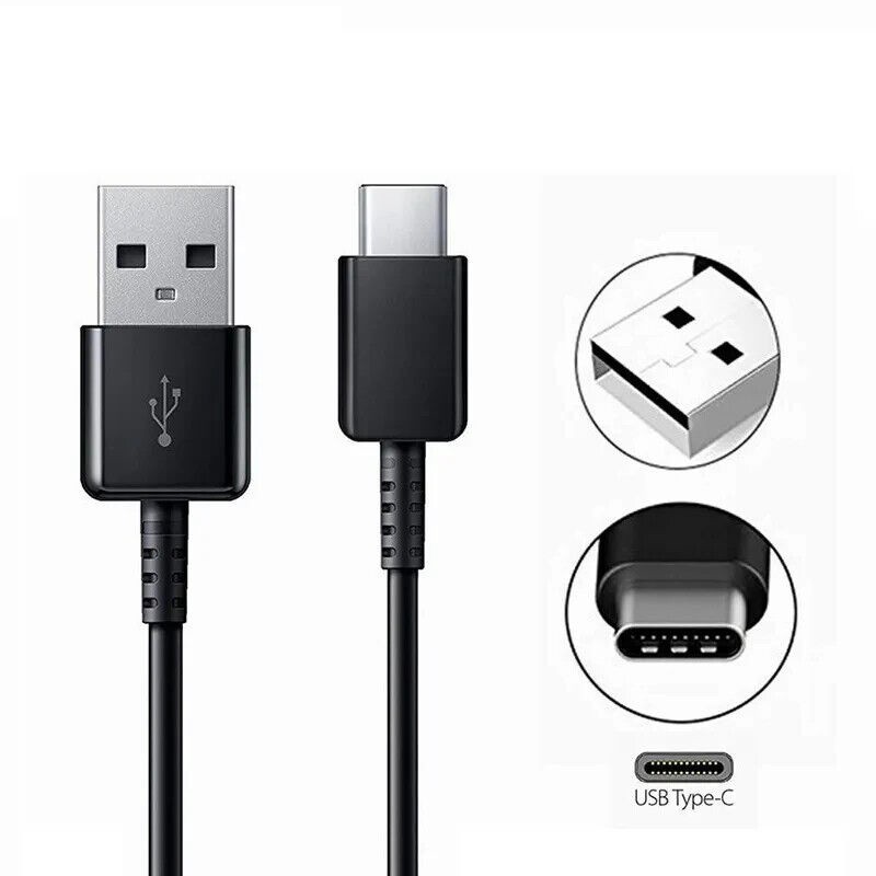 USB Type C Cable Fast Data Charging Charge Cable For Samsung S8 S9 S10 Note10+