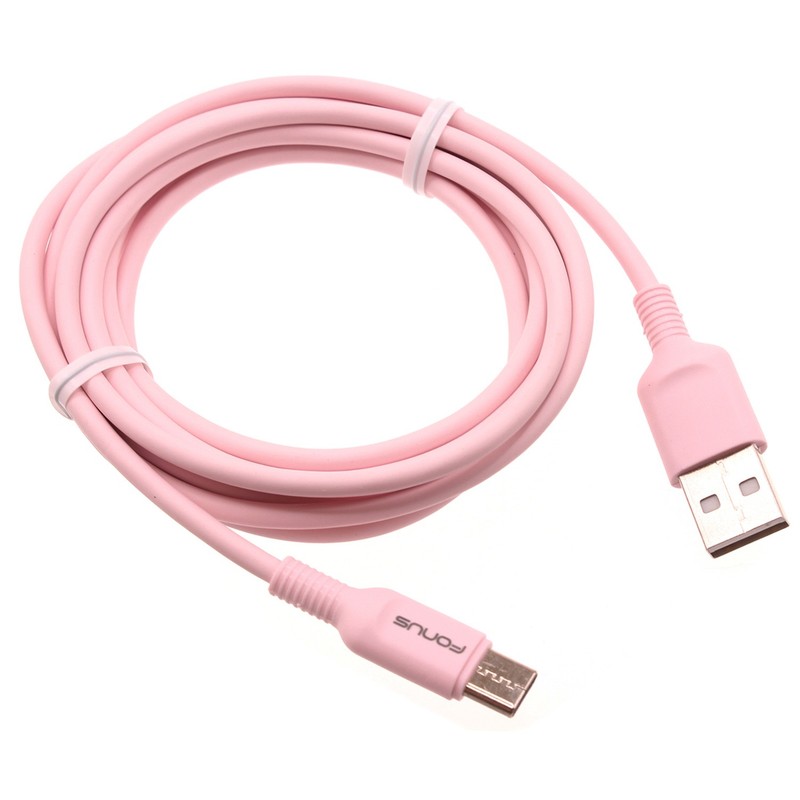 For Galaxy A23/A24/A25/A26 – 6ft USB-C Cable Pink Charger Cord Power Wire