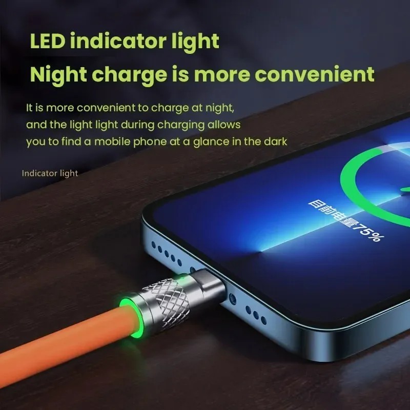 3 in 1 Fast Charging Cable Cell Phone Charger Cord For iPhone Type C Micro USB gallery