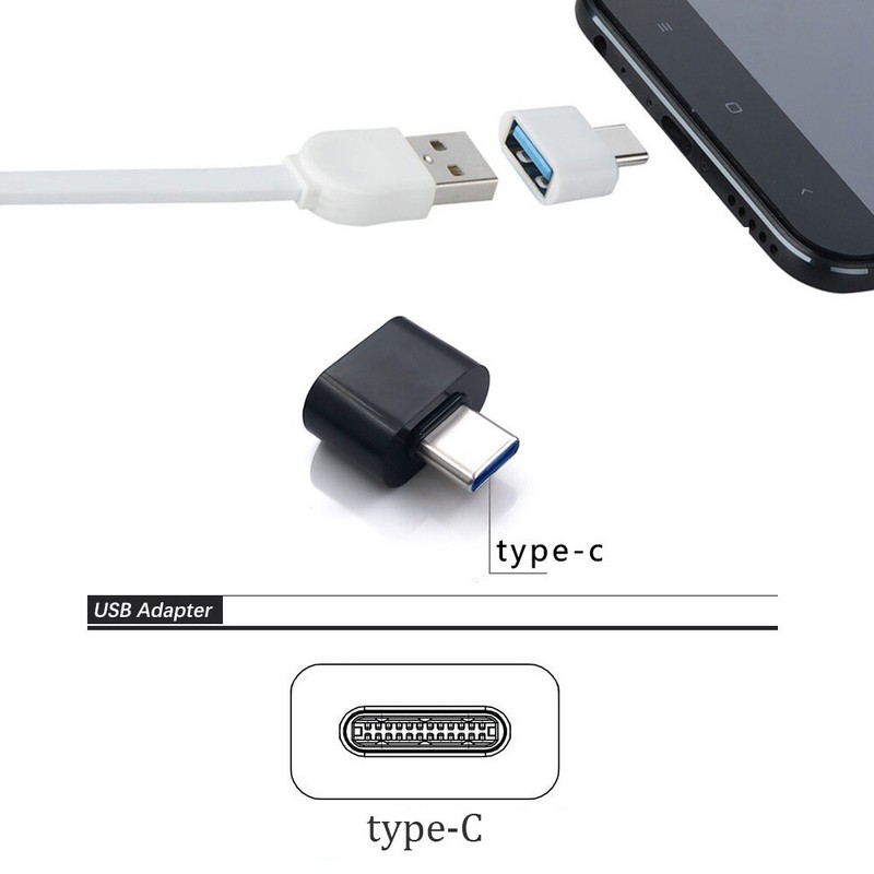 USB 3.0 OTG Female To Type-C Male Adapter For USB Cable... gallery