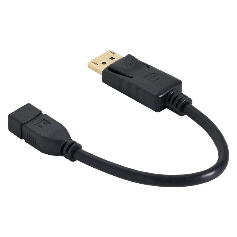 Chenyang DisplayPort male to mini DisplayPort Female Cable 0.2m for ATI Apple