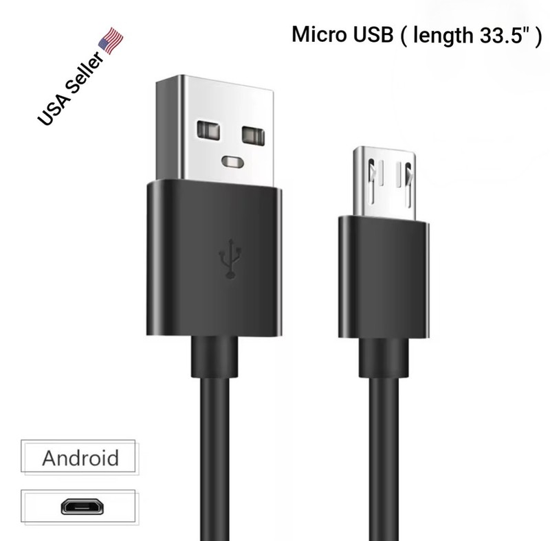 3FT Black Micro USB Charging Cable Data Sync Charger Cord Android Micro 1PC New gallery