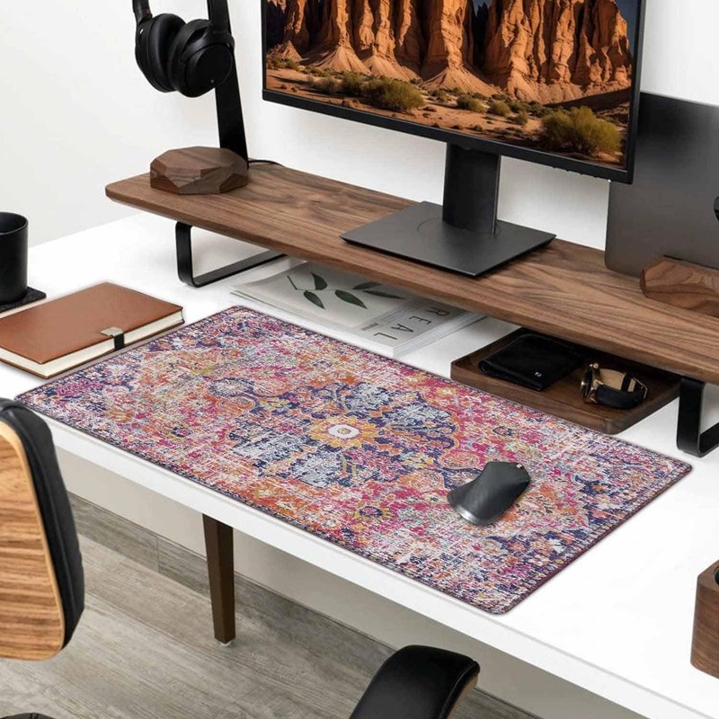 Mouse Pad Gaming, Large XXL Mouse Pads, Non-Slip Rubber Base Mousepad, Keyboa... gallery