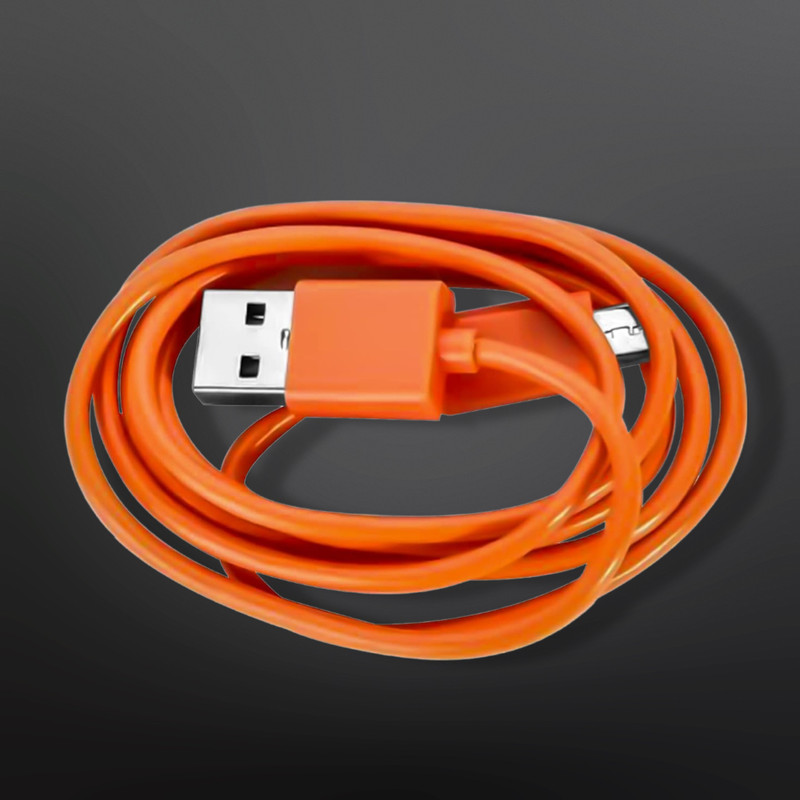Fast Charging Replacement Cable 3.3ft for Ring Doorbell Pro/Plus Camera Orange gallery