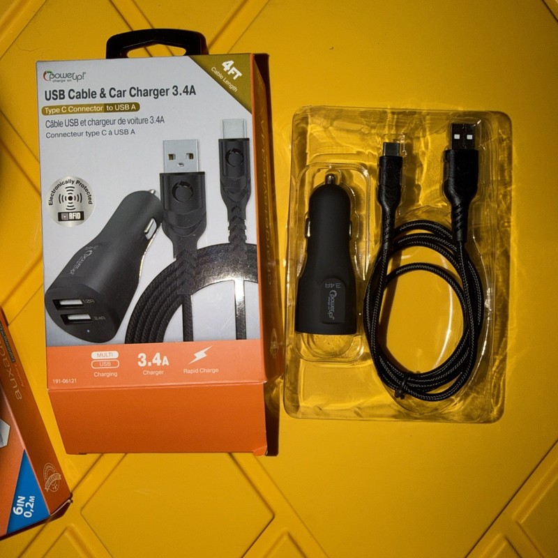 USB Cable & Car Charger Type C Connector/to USB A gallery
